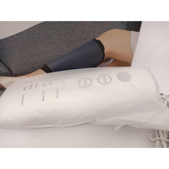 Rechargeable Massager Circulation Air Compression Calf Knee Arm Body Wraps Pair - Picture 6 of 7